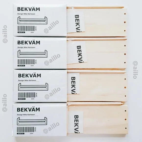 IKEA Wall Decor 4 Ikea Bekvam Spice Racks Aspen Poshmark